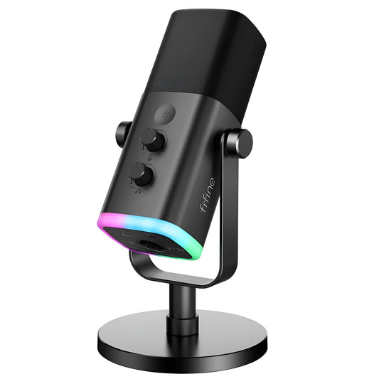 FIFINE™ AM8 Hybrid USB/XLR Dynamic Microphone