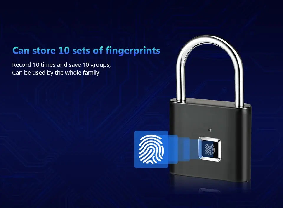 KERUI™ Keyless Fingerprint Smart Padlock
