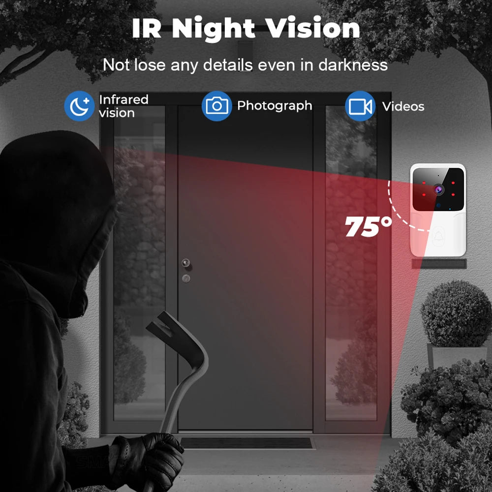 Tuya™ Wireless Wi-Fi Video Doorbell