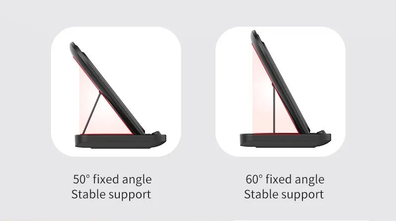TrioCharge™ 3-in-1 Fast Wireless Charging Station