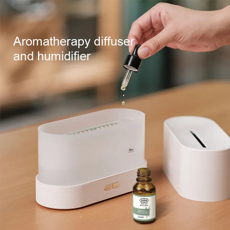 Kinscoter™ Flame Lamp Aroma Diffuser