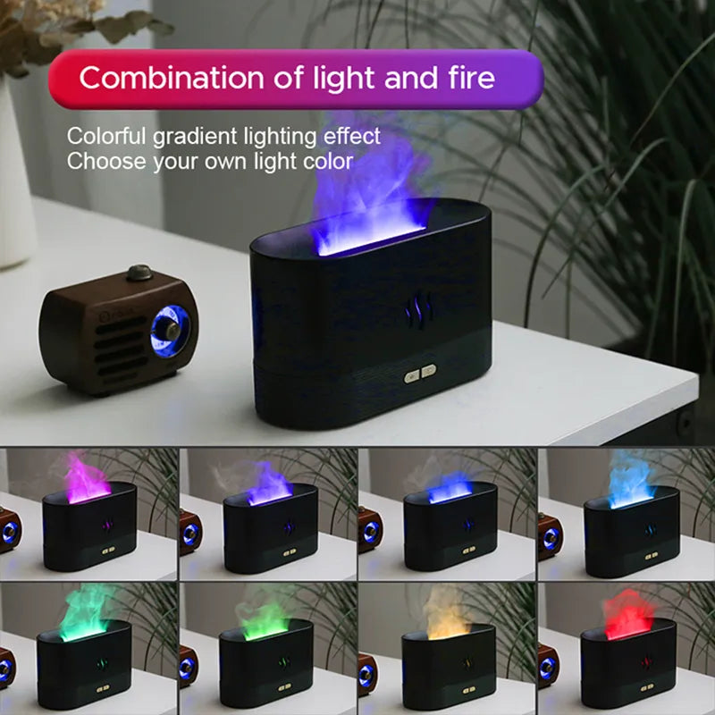 Kinscoter™ Flame Lamp Aroma Diffuser