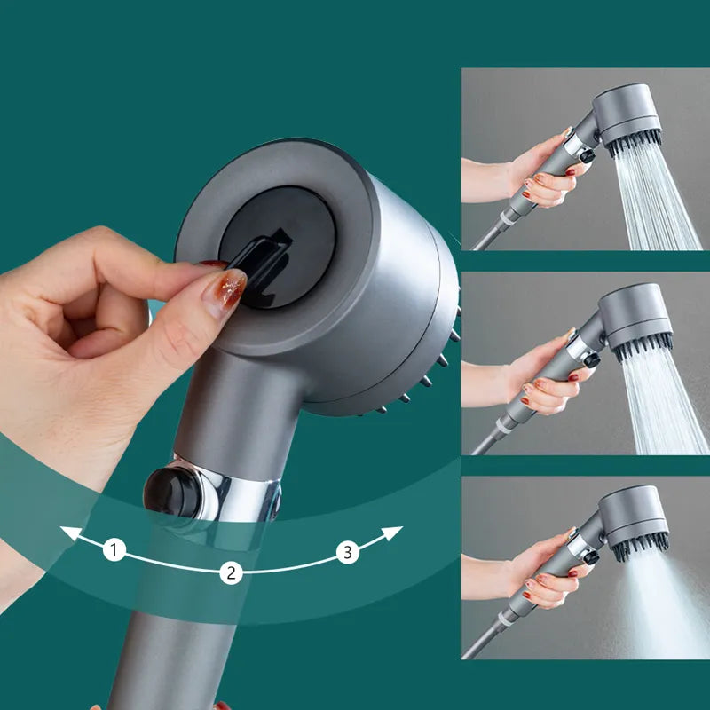 AquaFlow™ High-Pressure Shower Head