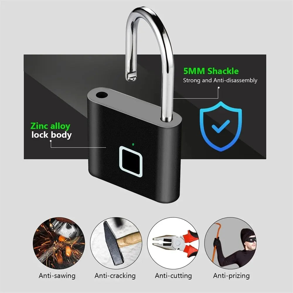 KERUI™ Keyless Fingerprint Smart Padlock