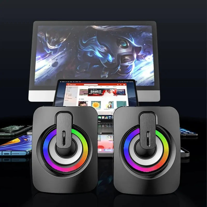 AudioBlitz™ Immerse360 LED Speakers