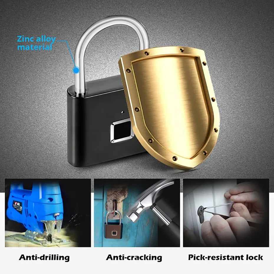 KERUI™ Keyless Fingerprint Smart Padlock