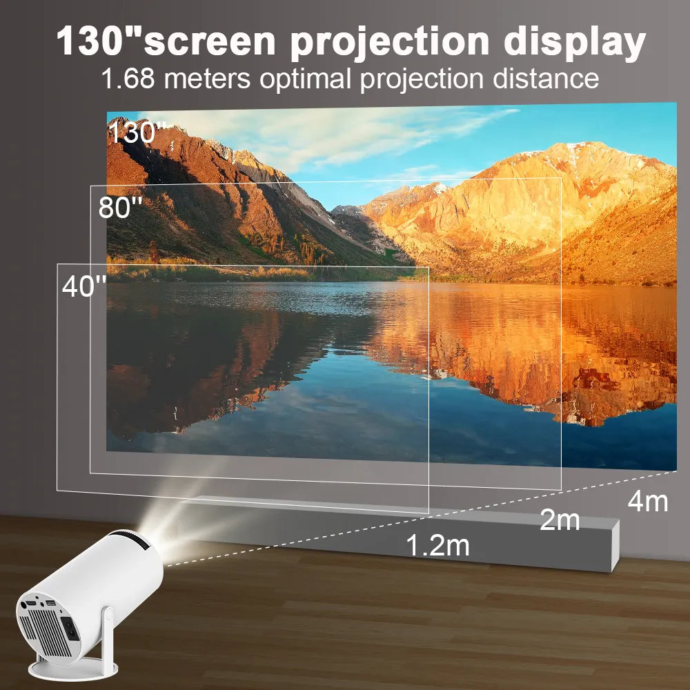 MagCubic™ 4K Android Projector