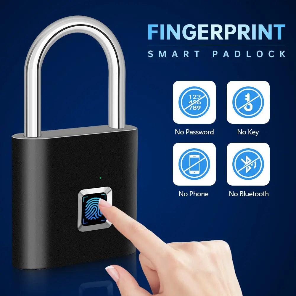 KERUI™ Keyless Fingerprint Smart Padlock