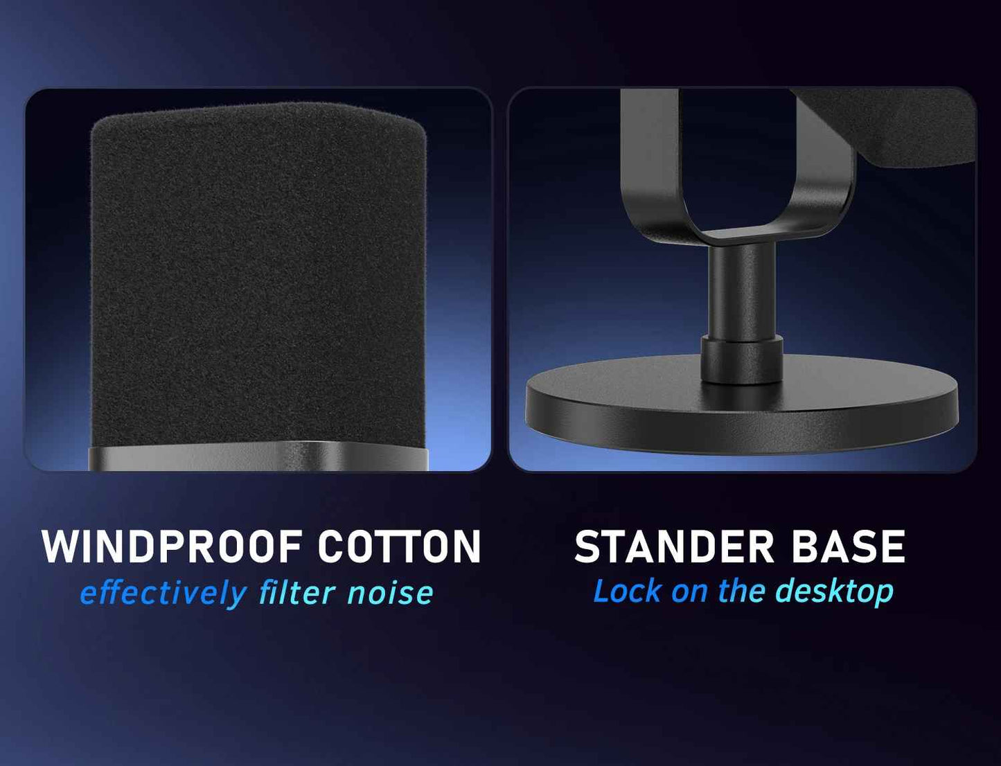 FIFINE™ AM8 Hybrid USB/XLR Dynamic Microphone