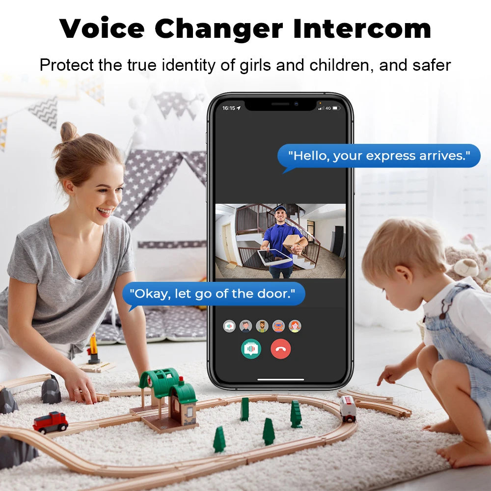 Tuya™ Wireless Wi-Fi Video Doorbell