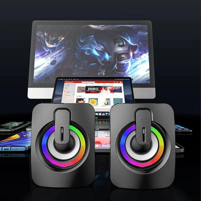 AudioBlitz™ Immerse360 LED Speakers