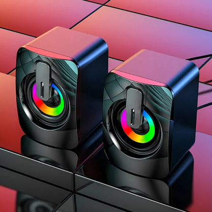 AudioBlitz™ Immerse360 LED Speakers